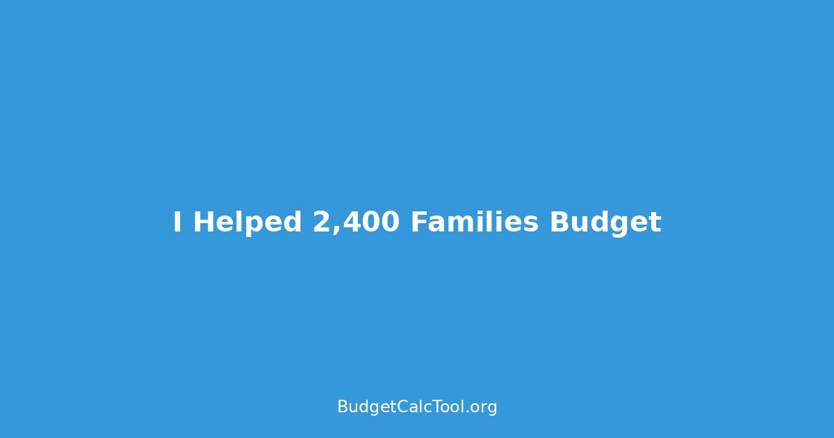 I Helped 2,400 Families Budget. Here's What Denver's 4.2% Inflation Actually Looks Like