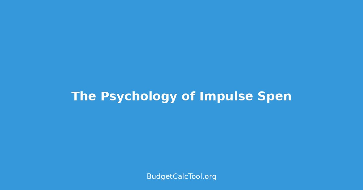 The Psychology of Impulse Spending in a High-Cost City