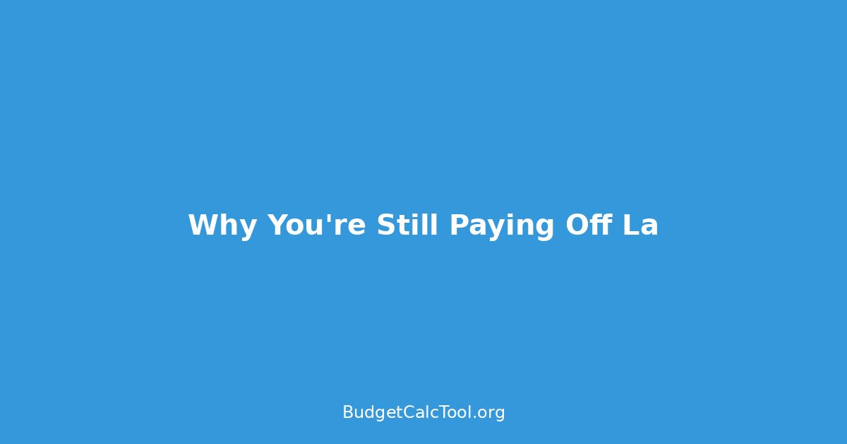 Why You're Still Paying Off Last Year's Holidays (And How to Stop)